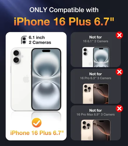 Vista 846 de DIACLARA - Funda transparente compatible con iPhone XR 6.1 pulgadas 2018
