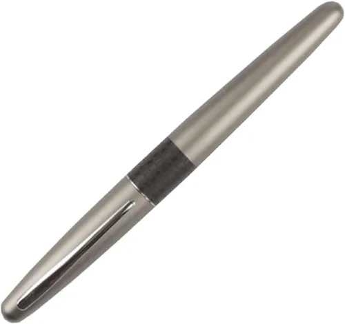 Vista 5 de Pluma estilográfica minimalista de lujo con textura de metal, punta fina, coleccionistas, regalo para hombres y mujeres, regalo profesional