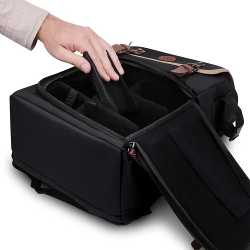 Vista 4 de ENHANCE Edición de Diseñador TCG Mochila - Bolsa de Juego MTG, Organizador de Cartas, Espacio para Atril de TCG, Caja de Almacenamiento de Mazo
