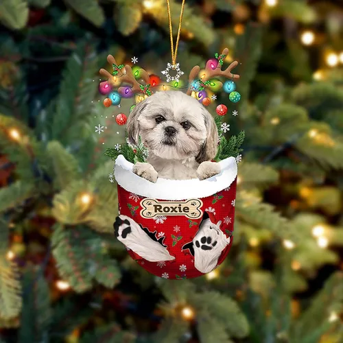 Vista 114 de LOVELYPOD Adorno Personalizado de Perro Affenpinscher, Adornos de Navidad Affenpinscher Regalo para Amante de Perros, Adorno de Navidad Colgante