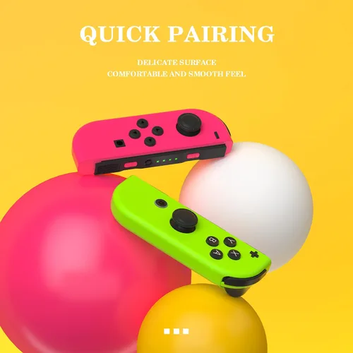 Vista 2 de FRGDOT Joycon Controller for Switch,Joy Cons for Switch Controllers,Left Right Wireless Remote Replacement for Switch Joycons Support Dual