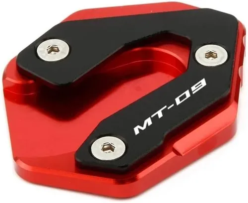 Vista 3 de KAnduo M for Yamaha Tracer 900 Gt Tracer 900gt Mt09 Mt 09 2014-2017 2018 2019 2020 Kickstand Plate Side Stand Pad Enlarger Y (Color : MT09 Black)