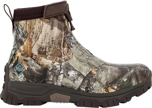 Vista 7 de Muck Boot Hombres Apex Mid Zip Camuflaje Punta Redonda Tire En Botas Casual Tobillo - Marrón
