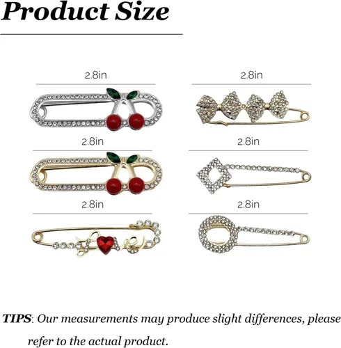 Vista 156 de 4 piezas de clip de anillo de bufanda para mujer, broche de perlas y flores, hebilla de metal para chal, accesorios de decoración para damas y niñas