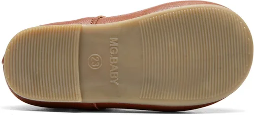 Vista 7 de DADAWEN - Zapatos de correa de vestir planos para niña, clásicos, para usar con el uniforme escolar