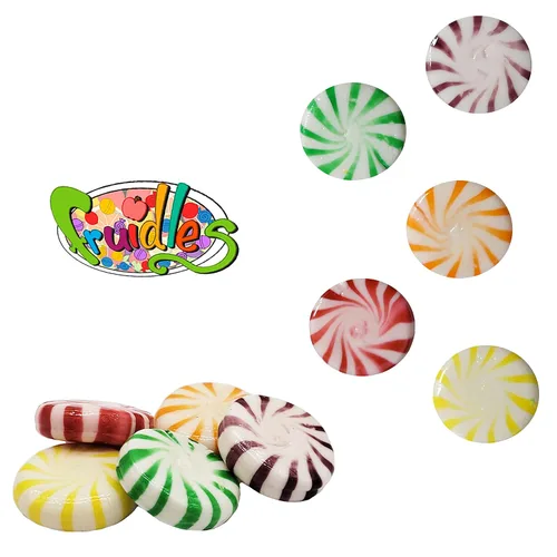 Vista 3 de Caramelos duros con sabor a fruta surtido, Kosher, envueltos individualmente (1 libra)