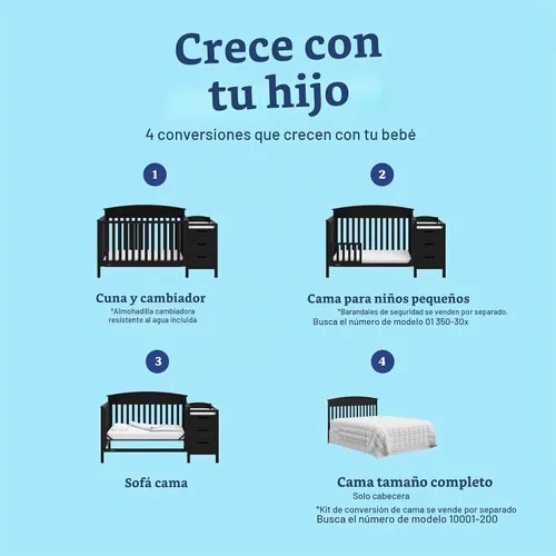 Vista 7 de Graco Benton - Cuna convertible 5 en 1