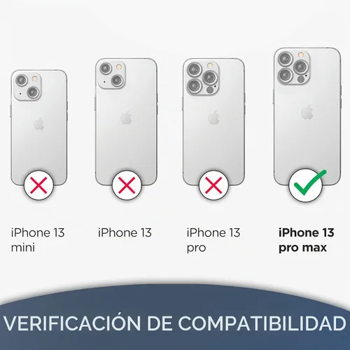 Vista 2 de Encased Funda para cinturón diseñada para iPhone 13 PRO MAX funda transparente con clip de funda (funda transparente con soporte para teléfono)