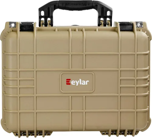 Vista 12 de Eylar Estuche Rígido Estándar de 16" para Equipo y Cámara, Impermeable con Espuma, Estándares TSA