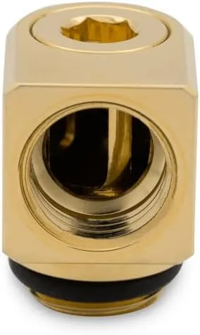 Vista 3 de EKWB EK-Quantum Torque Micro Rotativo 90 - Oro