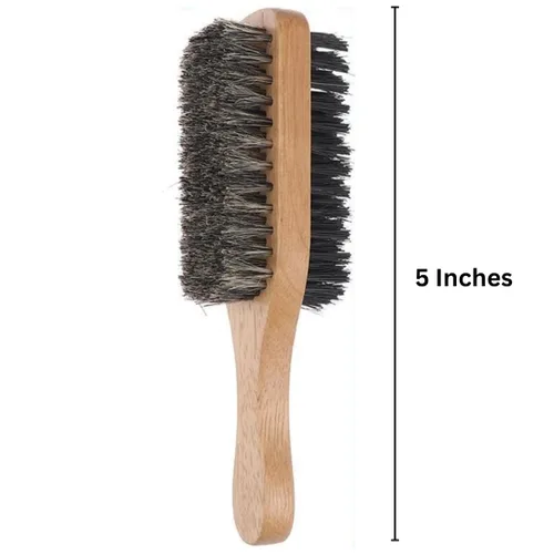 Vista 5 de Omwah Cepillo facial de doble cara para el pelo Barbero de afeitar