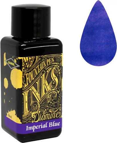 Vista 42 de Tinta embotellada para pluma estilográfica Diamine, 30 ml - Ámbar