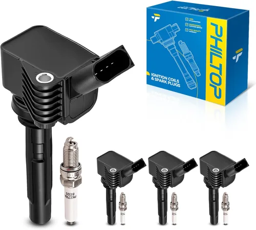 Vista 16 de PHILTOP UC15 Paquetes de Bobina de Encendido Compatibles con Volkswagen 1951-1953 1965 1967-1979 Beetle, 1971-1979 Super Beetle, MG 1962-1974 MGB