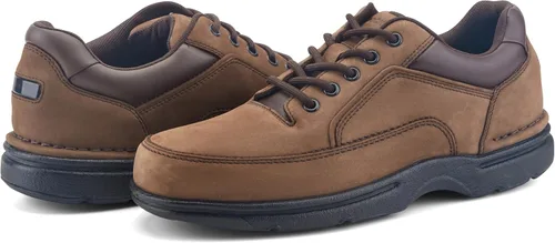 Vista 7 de Rockport Zapatos de caminar Eureka para hombre Chocolate gamuzado
