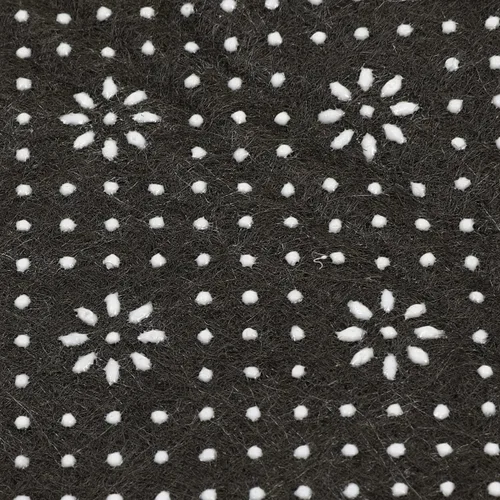 Vista 8 de Alfombra redonda floral de 2.6 pies, clásica, antideslizante, lavable a máquina, alfombra de cocina sostenible, alfombra tradicional para sala