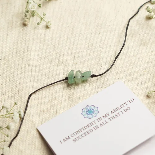 Vista 19 de Banda curativa -Pulsera de protección 2 en 1 con afirmación - Cierre de corbata