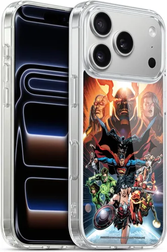 Vista 69 de Head Case Designs Funda de gel con licencia oficial de la Liga de la Justicia DC Comics #10 Darkseid War Comic Book Cover