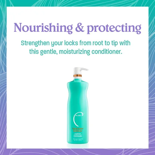 Vista 4 de Malibu C Hydrate Color Wellness Duo - Juego de champú y acondicionador hidratante seguro para el color - Formulado para preservar + proteger