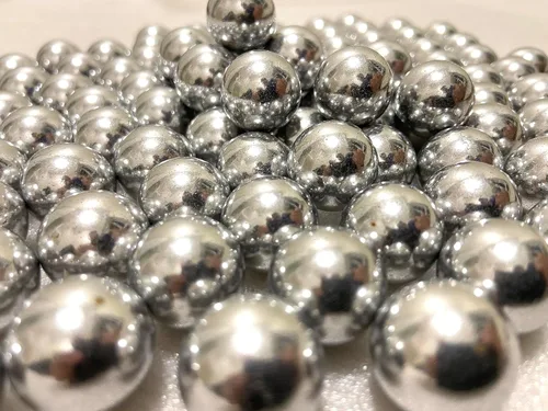 Vista 4 de 100 rondas de bolas de aluminio sólido de 50 calibre para defensa personal, balas de paintball de aluminio reutilizables de 2.8 gramos y calibre .50