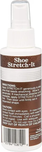 Vista 2 de Fiebing's Spray Stretch It para zapatos (4 onzas líquidas) – para cuero, gamuza, nubuck, lona, suavizante y acondicionador, estira y expande