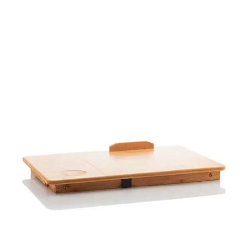 Vista 11 de Mesa Plegable Auxiliar de Bambú Lapwood InnovaGoods