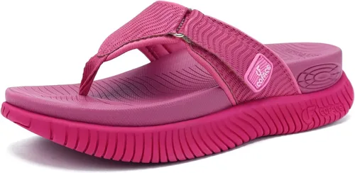 Vista 10 de COFACE Sandalias ortopédicas para mujer, cómodas sandalias de plataforma para playa, talla 6-12