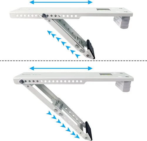 Vista 4 de Soporte de aire acondicionado de ventana ligero, hasta 85 libras, se adapta a unidad de A/C btu de 5K-10K