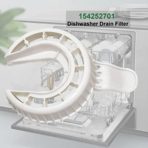 Vista 7 de 154252701 5304506518 Filtro de drenaje para lavavajillas Frigidaire 154252702 AP2109132 419238 AH420500 EA420500