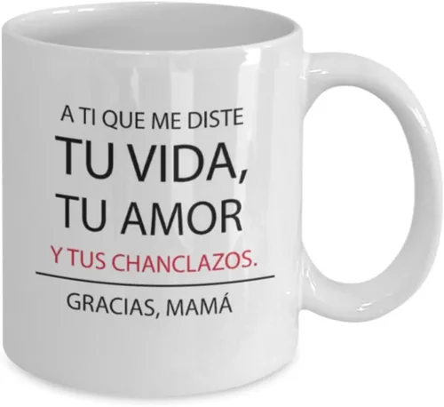 Vista 2 de Regalo para mamá Taza de café para mi madre Perfecto regalo para graduados, profesionales y estudiantes Vaso con afirmaciones positivas