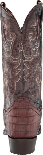 Vista 3 de Dan Post Boots Mens Bayou Square Toe Dress Boots Mid Calf - Brown