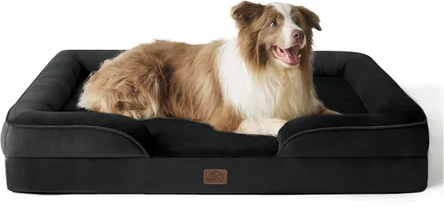 Vista 122 de Bedsure - Cama para gatos de interior, sofá cama lavable para perros muy pequeños, espuma de soporte con funda extraíble y lavable, forro Gris