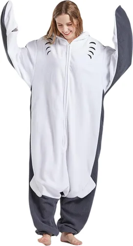 Vista 5 de SAMGU Unisex Adult Onesies Pajamas Halloween Christmas Cosplay Costumes One Piece Homewear Jumpsuit