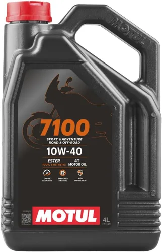 Vista 8 de Aceite Motul 7100 10W30 4T 1 Litro Talla Única