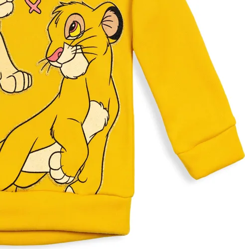 Vista 7 de Disney Lion King Simba - Sudadera con capucha y forro polar cruzado para niñas