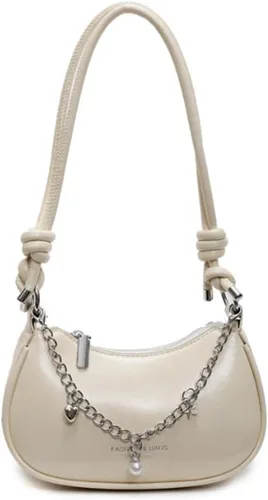 Vista 9 de Minimalista y elegante nuevo bolso bandolera versátil para mujer, bolso de hombro y axilas tamaño 8.3 * 3.1 * 5.1 in