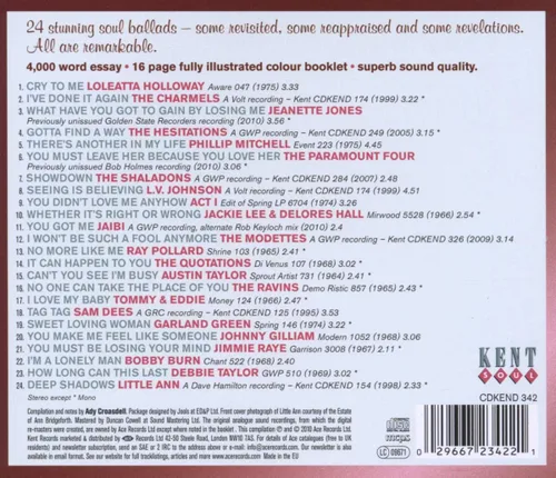 Vista 2 de Deep Shadows - The Best of Kent Ballads