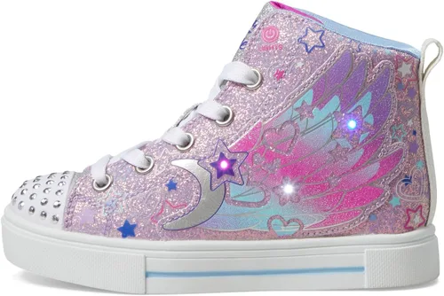 Vista 4 de Skechers Unisex-Child Twinkle Sparks-Galaxy Glitz Sneaker
