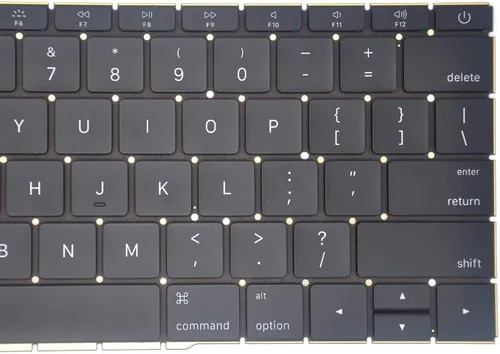 Vista 4 de Teclado de repuesto con diseño de EE. UU. compatible con MacBook Pro de 13 pulgadas A1708 sin barra de panel táctil MacBookPro14, 1 MacBookPro13, 1