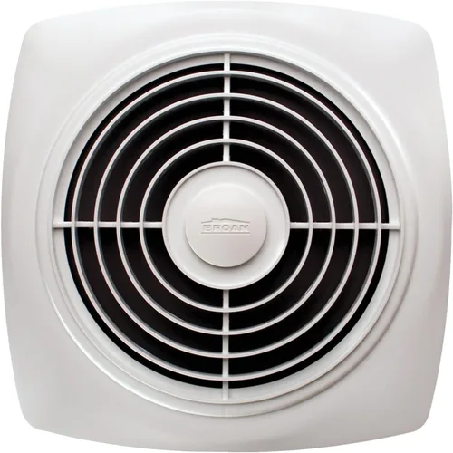 Vista 3 de Broan-NuTone Ventilador de baño 503, 8 pulgadas, 160 CFM 5.0 Sones, blanco