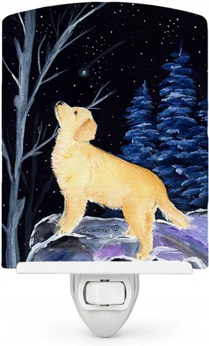 Vista 45 de Tesoros de la Caroline Noche estrellada Chihuahua Luz, 6" x 4," Multicolor Chihuahua 08