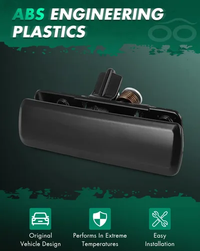 Vista 2 de SCITOO Manijas de puerta exteriores delantera izquierda derecha para Chevy Astro negro 1985-2005 (2 piezas) Exterior Door Handle For 1985-2003 For