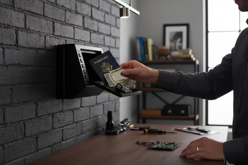 Vista 3 de Homak Caja de pistola de acceso electrónico para el primer reloj