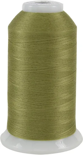 Vista 2 de Superior Threads So Fine! #50 / 3 hilo matelaseado de poliéster, bobinas de 3280 yd Génova Gris