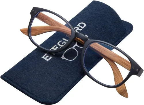 Vista 7 de EYEGUARD Gafas de bloqueo de luz azul para mujeres y hombres con bisagra de resorte para computadora (paquete de 4, 0.0)