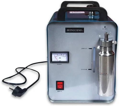 Vista 5 de APM-H160 75L/H Soldador de agua de oxígeno-hidrógeno Pulidor de llama de acrílico portátil generador de llama de gas Máquina pulidora Generador
