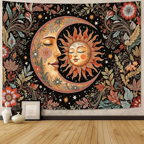 Vista 18 de Accnicc - Tapices Boho de Sol y Luna10127AXS
