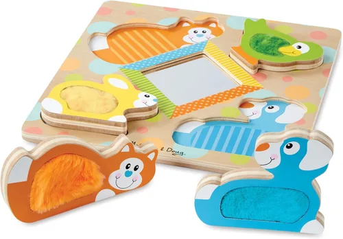Vista 4 de Melissa & Doug First Play - rompecabezas de madera, Estándar, Multicolor