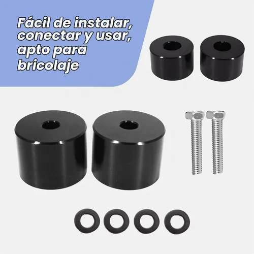 Vista 5 de CULMKARI Un kit de actualización de mango de agarre de pilar para Dodge Ram 1500 2500 3500 2002-2009 (negro)