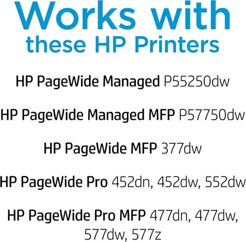 Vista 2 de HP 972A, cartucho negro original de ancho de página F6T80AN