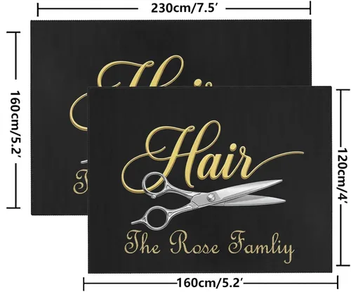 Vista 2 de Alfombra personalizada para sala de estar, yoga, dormitorio, sala de juegos, camping, 4 x 5.2 pies Personalizado 1